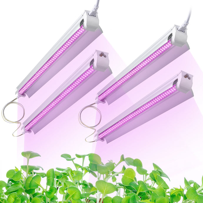 Grow Light for Indoor Plants,4ft T8, 180W(4 x 45W, 1080W Equivalent), Super Bright, Full Spectrum Sunlight Plant Light, LED Grow Lights for Indoor Plants, Greenhouse, 4-Pack