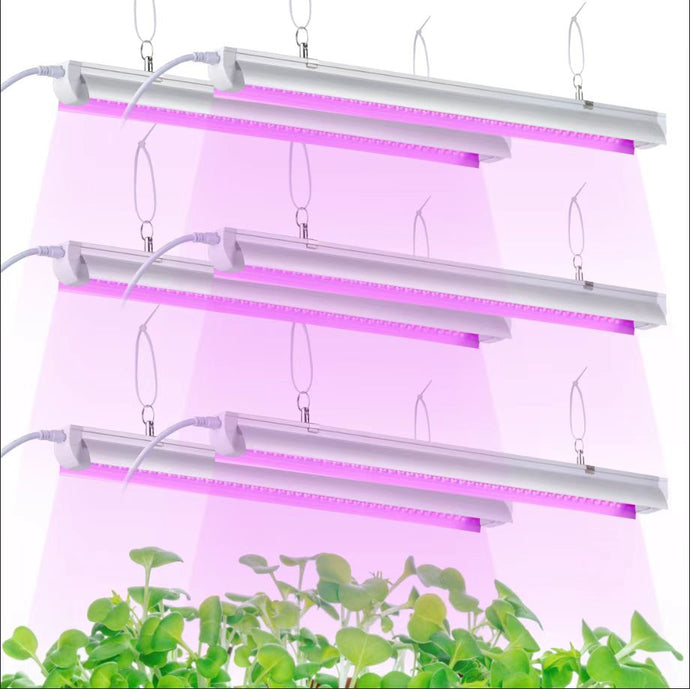 Grow Light, 2ft T8,150W(6 x 25W, 900W Equivalent), Super Bright, Full Spectrum Sunlight Plant Light, LED Grow Light Strips, Grow Light Bulbs for Indoor Plants,Greenhouse,6-Pack