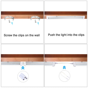 8Ft LED Shop Light Fixture,90W 10000LM, 6500K Clear Cove-20Pack