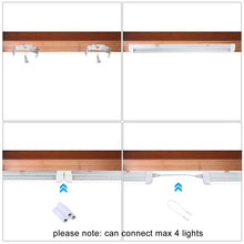 Load image into Gallery viewer, 2Pack 8Ft LED Shop Light Fixture,90W 10000 Lumens 5000K Daylight White, Clear Cover